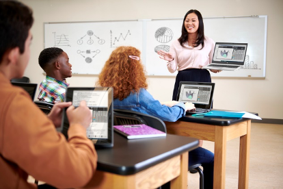 Teachers with Digital Tools